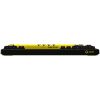 LORGAR KBP7075W, Wireless 75% Mechanical Gaming Keyboard Pro, Black/yellow, EN layout