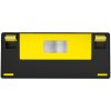LORGAR KBP7075W, Wireless 75% Mechanical Gaming Keyboard Pro, Black/yellow, EN layout