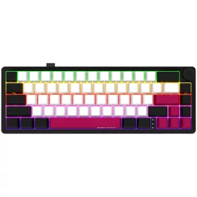   LORGAR KBP70MW, Wireless 65% Mechanical Gaming Keyboard Pro, Black/red, EN layout