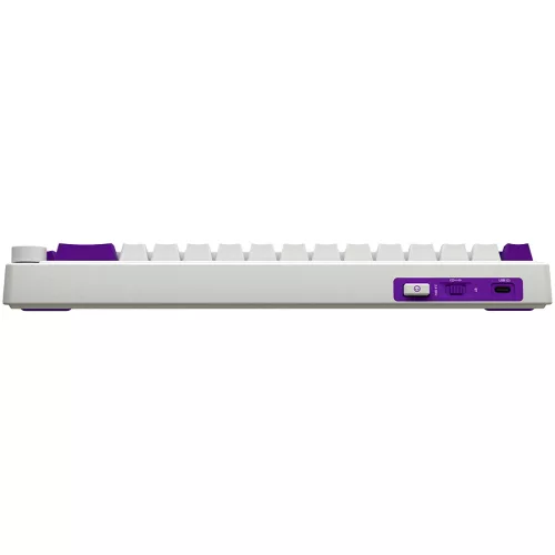 LORGAR KBP70MW, Wireless 65% Mechanical Gaming Keyboard Pro, White, EN layout