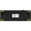 LORGAR KBP70MW, Wireless 65% Mechanical Gaming Keyboard Pro, Black/yellow, EN layout