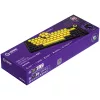 LORGAR KBP70MW, Wireless 65% Mechanical Gaming Keyboard Pro, Black/yellow, EN layout