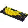 LORGAR KBP70TKLW, Wireless TKL Mechanical Gaming Keyboard Pro, Black/yellow, EN layout