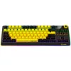 LORGAR KBP70TKLW, Wireless TKL Mechanical Gaming Keyboard Pro, Black/yellow, EN layout