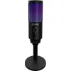 LORGAR SMP40, RGB Microphone with external mute button and metal stand, Black