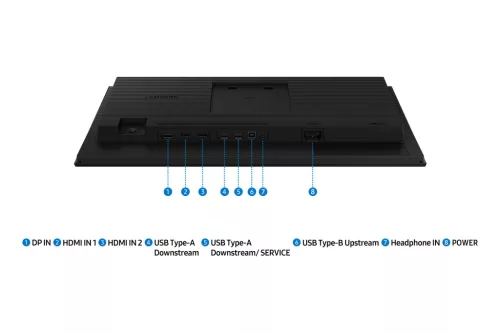 Samsung S4 S40GD 22" FHD IPS Monitor, 100Hz, Pivot, HDMI, USB, Szemkímélő
