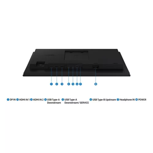 Samsung S4 S40GD 22" FHD IPS Monitor, 100Hz, Pivot, HDMI, USB, Szemkímélő