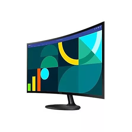 Samsung Monitor 24" - S24D366GAU (VA, 1920x1080, 16:9, FHD, 100HZ, 250cd/m2, 4ms, Pivot, Ívelt)