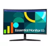 Samsung Monitor 27" - S27D366GAU (VA, 1920x1080, 16:9, FHD, 100HZ, 250cd/m2, 4ms, Ívelt)