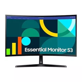   Samsung Monitor 27" - S27D366GAU (VA, 1920x1080, 16:9, FHD, 100HZ, 250cd/m2, 4ms, Ívelt)