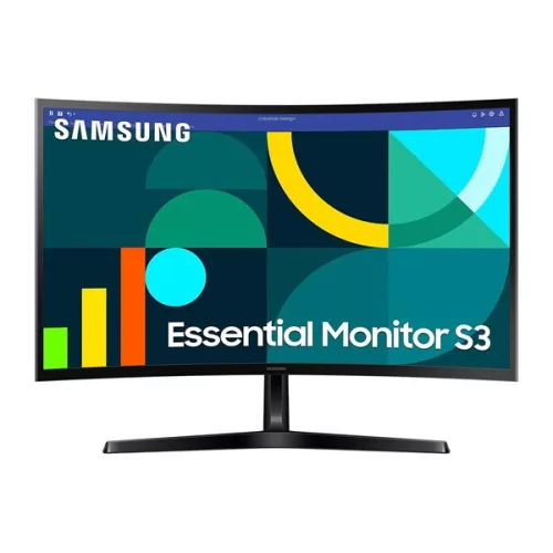 Samsung Monitor 27" - S27D366GAU (VA, 1920x1080, 16:9, FHD, 100HZ, 250cd/m2, 4ms, Ívelt)