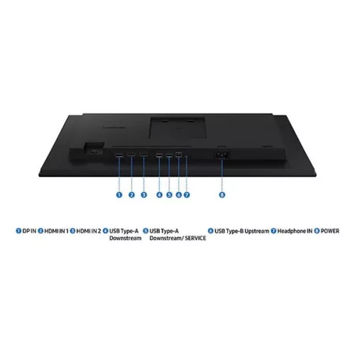 SMG MON SAMSUNG IPS 100Hz monitor 27" S40GD, 1920x1080, 16:9, 250cd/m2, 5ms, 2xHDMI/DisplayPort/2xUSB, Pivot, Hangszóró