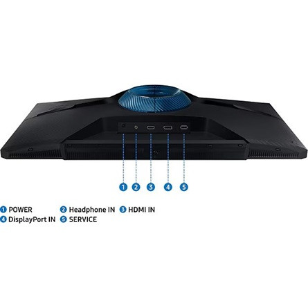 Samsung Monitor 27" - S27DG302EU (VA, 1920x1080, 16:9, FHD, 180HZ, 250cd/m2, 1ms, Pivot)