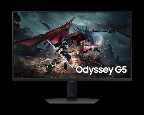 Samsung LS27DG500EUXEN  27" Odyssey G5 G50D QHD Sík Gaming Monitor