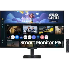   SMG MON SAMSUNG SMART IPS monitor 27" M5, 1920x1080, 16:9, 250cd/m2, 5ms, 2xHDMI/2xUSB/WiFi/Bluetooth, hangszóró