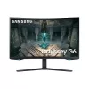 SMG MON SAMSUNG Ívelt Gaming&Smart 240Hz VA monitor 32" G65B, 2560x1440, 16:9, 350cd/m2, 1ms, DP/2xHDMI/2xUSB/LAN/WiFi/BT, Pivot