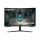 SMG MON SAMSUNG Ívelt Gaming&Smart 240Hz VA monitor 32" G65B, 2560x1440, 16:9, 350cd/m2, 1ms, DP/2xHDMI/2xUSB/LAN/WiFi/BT, Pivot