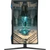 SMG MON SAMSUNG Ívelt Gaming&Smart 240Hz VA monitor 32" G65B, 2560x1440, 16:9, 350cd/m2, 1ms, DP/2xHDMI/2xUSB/LAN/WiFi/BT, Pivot