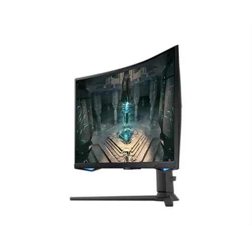 SMG MON SAMSUNG Ívelt Gaming&Smart 240Hz VA monitor 32" G65B, 2560x1440, 16:9, 350cd/m2, 1ms, DP/2xHDMI/2xUSB/LAN/WiFi/BT, Pivot