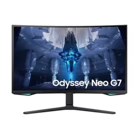   Samsung Monitor 32" - S32BG750NP (VA, 3840x2160, 16:9, UHD, 165HZ, 350cd/m2, 1ms, Pivot, Ívelt)