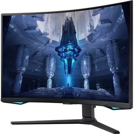 Samsung Monitor 32" - S32BG750NP (VA, 3840x2160, 16:9, UHD, 165HZ, 350cd/m2, 1ms, Pivot, Ívelt)