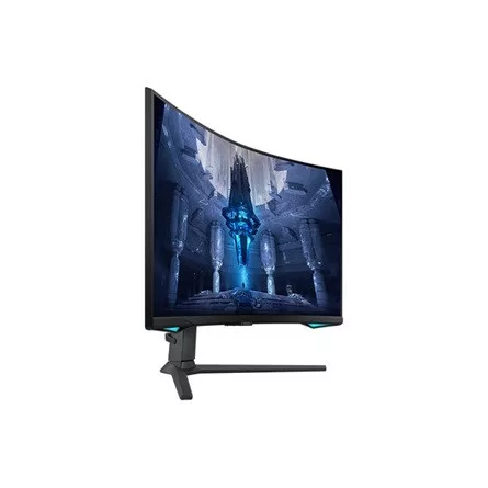 Samsung Monitor 32" - S32BG750NP (VA, 3840x2160, 16:9, UHD, 165HZ, 350cd/m2, 1ms, Pivot, Ívelt)