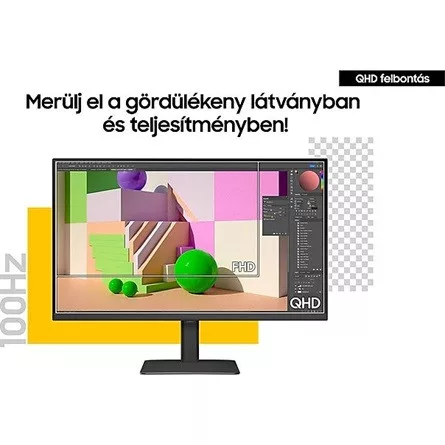 Samsung LS32D600UAUXEN 32" QHD 100Hz ViewFinity S6 Üzleti Monitor