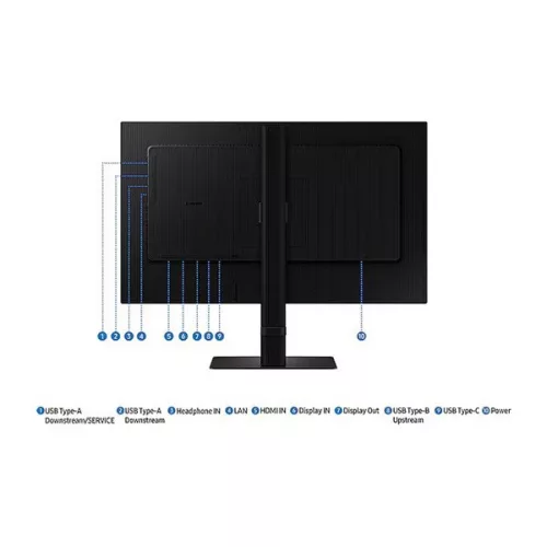 Samsung LS32D600UAUXEN 32" QHD 100Hz ViewFinity S6 Üzleti Monitor