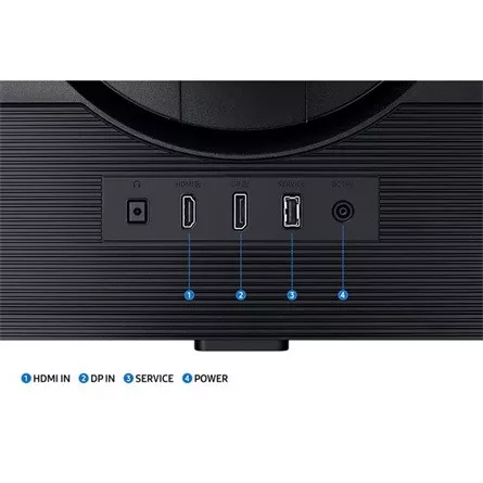 Samsung Monitor 32" - S32DG502EU (IPS, 2560x1440, 16:9, QHD, 180HZ, 350cd/m2, 1ms, Pivot)