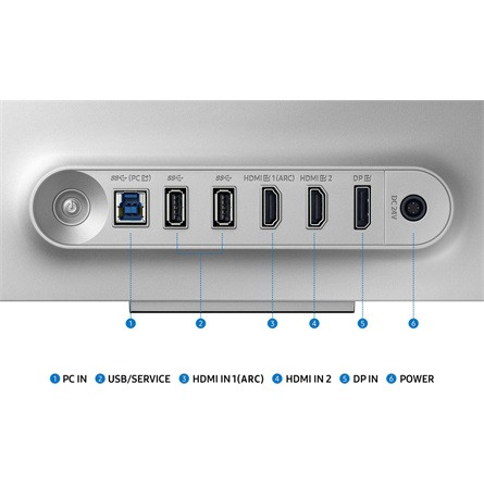 Samsung LS32DG802SUXDU 32" UHD OLED 240Hz Odyssey OLED G8 Gaming Monitor
