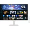 SMG MON SAMSUNG SMART VA monitor 32" M5, 1920x1080, 16:9, 250cd/m2, 4ms, 2xHDMI/2xUSB/WiFi/Bluetooth, hangszóró, fehér