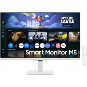   SMG MON SAMSUNG SMART VA monitor 32" M5, 1920x1080, 16:9, 250cd/m2, 4ms, 2xHDMI/2xUSB/WiFi/Bluetooth, hangszóró, fehér