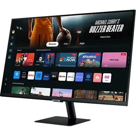 Samsung Smart Monitor M7 M70D 32" 4K UHD fekete (LS32FM700UUXDU)
