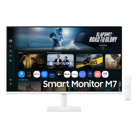   Samsung Smart M7 LS32FM703UUXDU 32'' Sík 4K 60Hz 16:9 Fehér Monitor