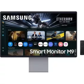   SMG MON SAMSUNG AI SMART OLED monitor 32" M9, 3840x2160, 16:9, 250cd/m2, HDMI/DisplayPort/USB-C/WiFi/BT, hangszóró