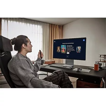 SMG MON SAMSUNG AI SMART OLED monitor 32" M9, 3840x2160, 16:9, 250cd/m2, HDMI/DisplayPort/USB-C/WiFi/BT, hangszóró