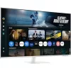 SMG MON SAMSUNG AI SMART VA monitor 43" M7, 3840x2160, 16:9, 300cd/m2, 4ms, 2xHDMI/3xUSB/USB-C/WiFi/Bluetooth, hangszóró, fehér