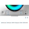 Samsung Monitor 49" - S49CG950SU (OLED, 5120x1440, 32:9, DQHD, 240HZ, 250cd/m2, 0,03ms, Ívelt)