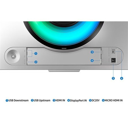 Samsung Monitor 49" - S49CG950SU (OLED, 5120x1440, 32:9, DQHD, 240HZ, 250cd/m2, 0,03ms, Ívelt)