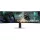 SMG MON SAMSUNG Ívelt Gaming 144Hz OLED monitor 49" G91SD, 5120x1440, 32:9, 250cd/m2, 0.03ms, HDMI/Micro HDMI/DP