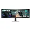 SMG MON SAMSUNG Ívelt Gaming 144Hz OLED monitor 49" G91SD, 5120x1440, 32:9, 250cd/m2, 0.03ms, HDMI/Micro HDMI/DP