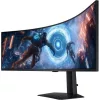 Samsung Monitor 49" - S49FG910EU (VA, 5120x1440, 32:9, DQHD, 144HZ, 350cd/m2, 1ms, Ívelt)