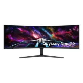   Samsung Monitor 57" - S57CG952NU (VA, 7680x2160, 32:9, DUHD, 240HZ, 1000cd/m2, 1ms, Ívelt)
