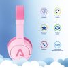 LAMAX BaseKid1 pink Gyerek Bluetooth fejhallgató rózsaszín
