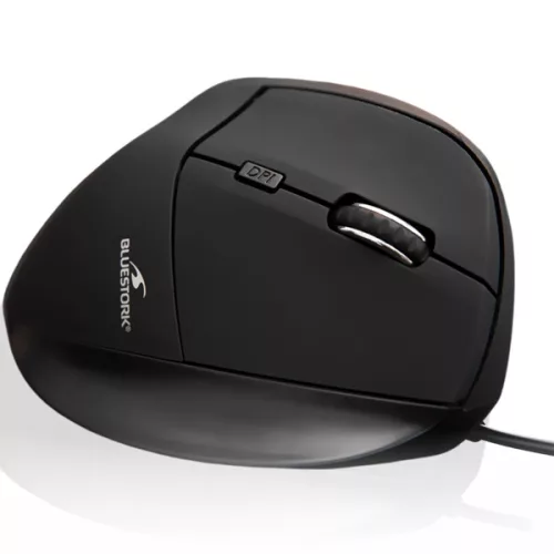Bluestork Egér - M-W-ERGO (Ergonomic, Rechargeable, 2.4G, 72