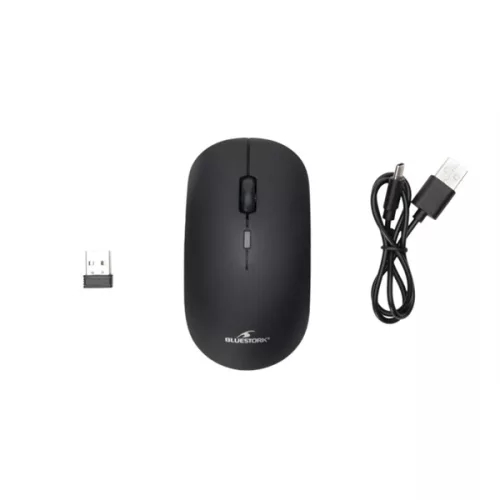 Bluestork Vezeték nélküli Egér - M-WL-OFF100-BLACK (Bluetoot