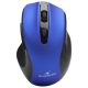 Bluestork Vezeték nélküli Egér - M-WL-OFF75-BLUE (Rechargeable, 1600 DPI, 6 gomb, optikai, kék)