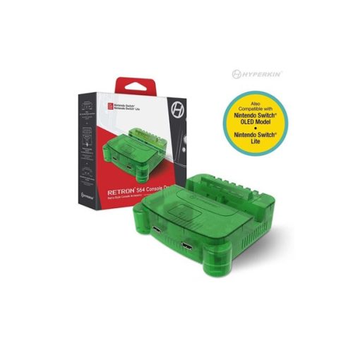 HYPERKIN RetroN S64 Nintendo Switch Dokkoló, Zöld
