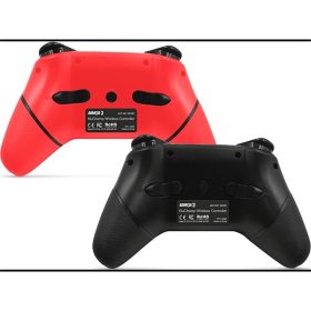   HYPERKIN ARMOR3 NUCHAMP Nintendo Switch Kiegészítő Vezeték nélküli kontroller, Fekete & Piros (2-PACK)