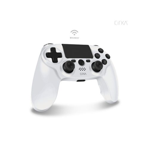 HYPERKIN CIRKA NUFORCE PS4/PC/Mac Kiegészítő Vezeték nélküli kontroller, Fehér
